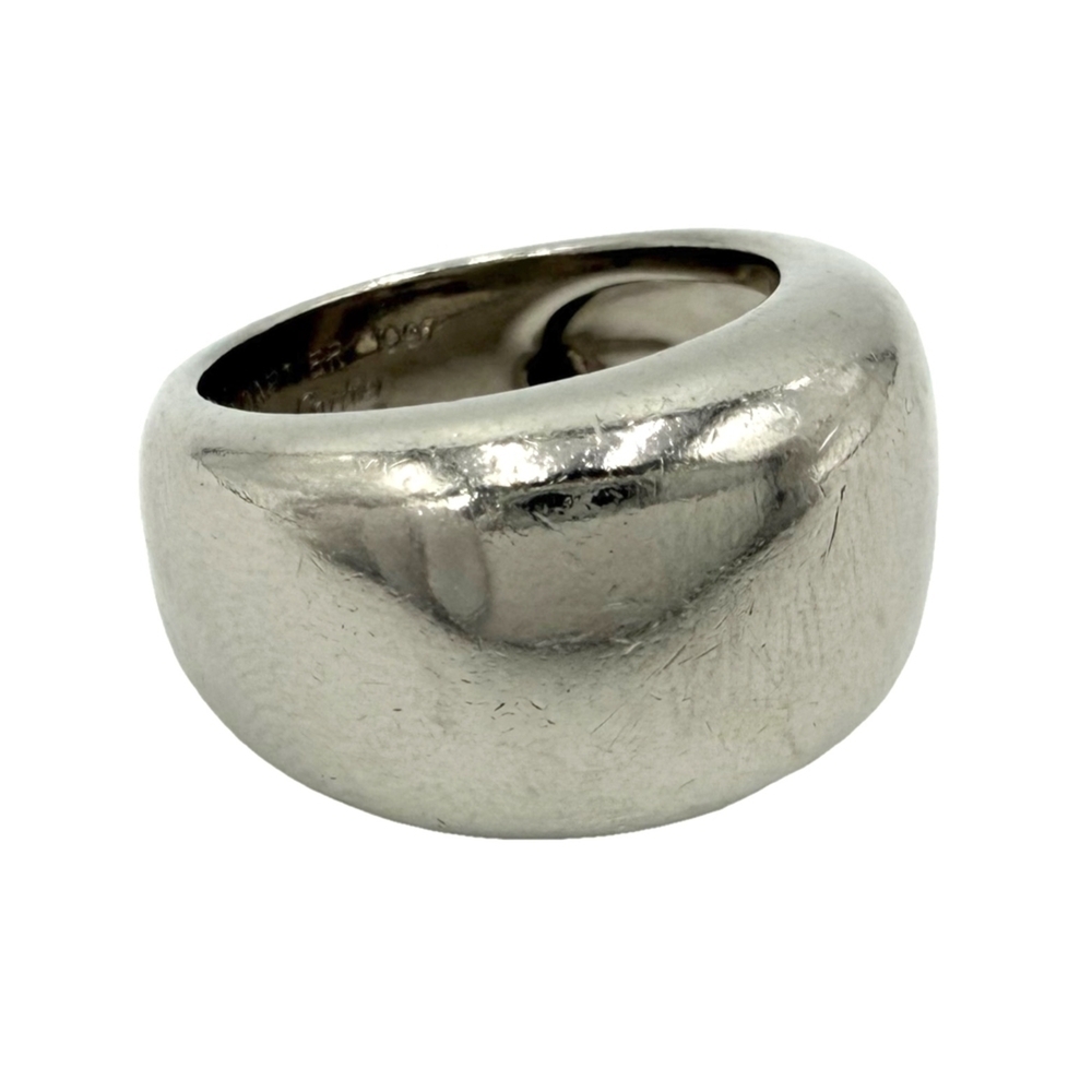 Cartier women's ring, Nouvelle Vague jewelry, accessory, 18k white gold, appr...